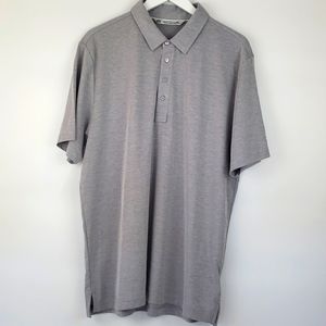Travis Mathew The Ten Year Polo Shirt Size XL in Gray